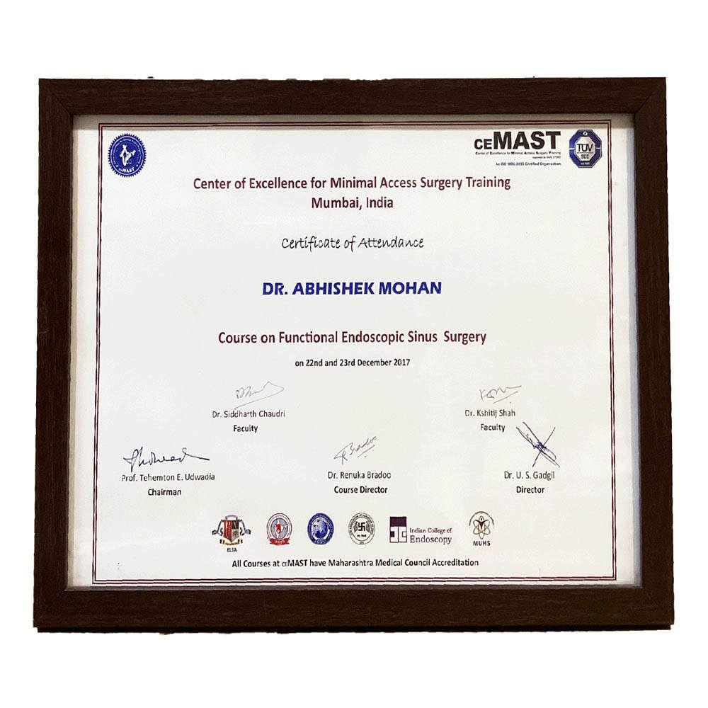 Dr. Abhishek Mohan Award 4